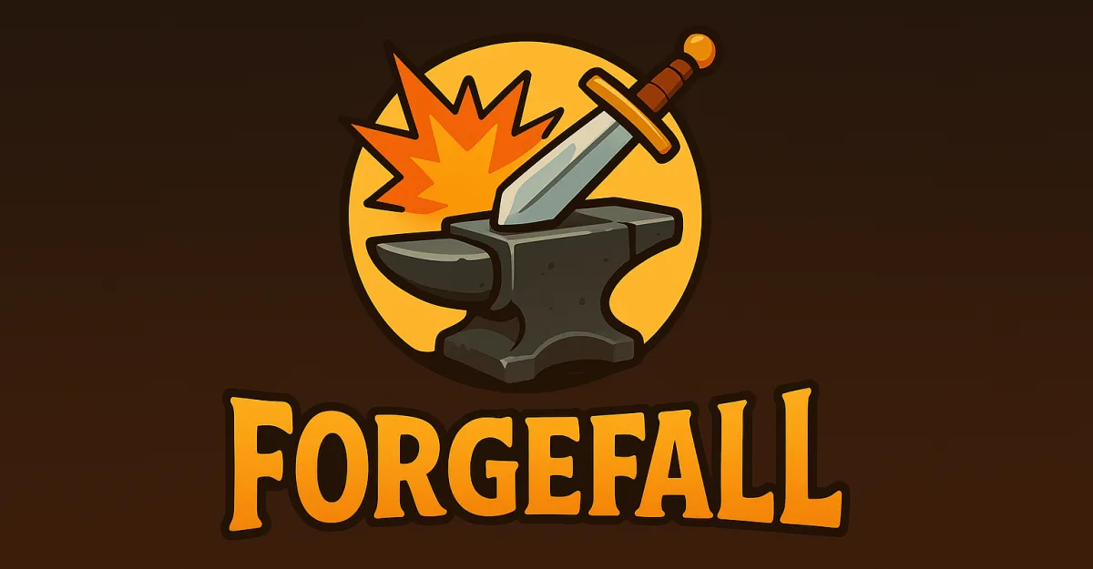 Forgefall itch.io cover art