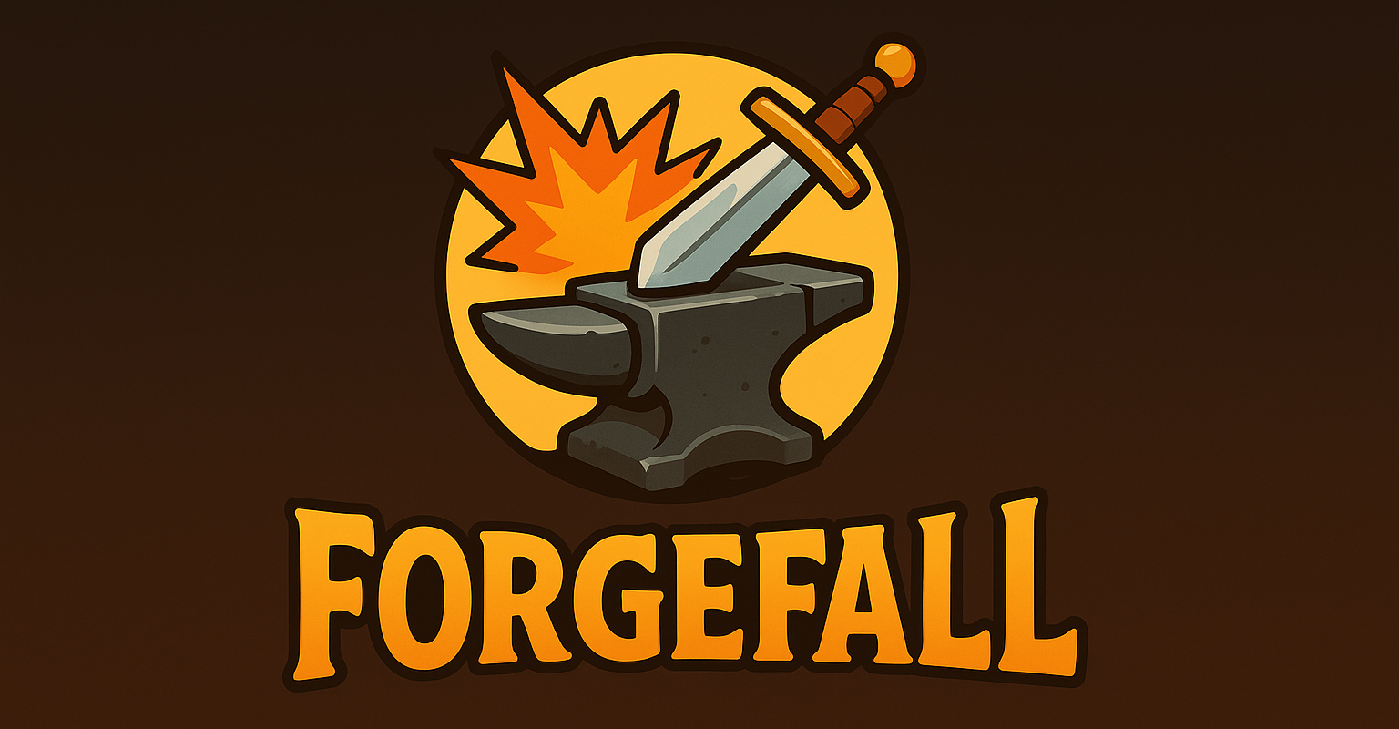 Forgefall itch.io cover art